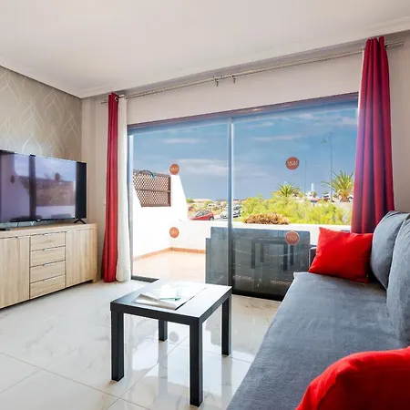 Apartment Modern In Golf Del Sur, Ac237, Tempered Pool And Ocean View *