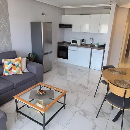 Modern In Golf Del Sur, Ac237, Tempered Pool And Ocean View Apartment San Miguel de Abona