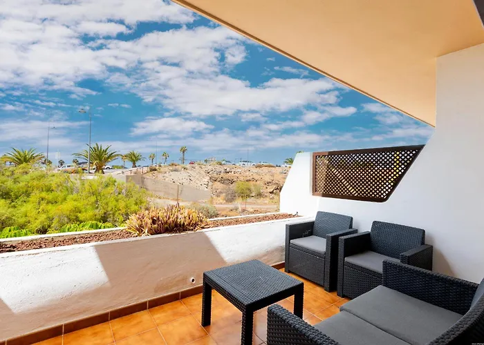 Apartmán Modern In Golf Del Sur, Ac237, Tempered Pool And Ocean View *